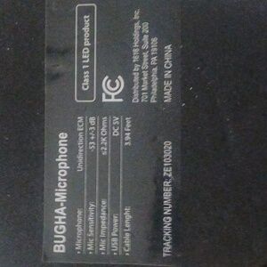 BUGHA MICROPHONE